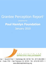 Grantee Perception Report (2009)